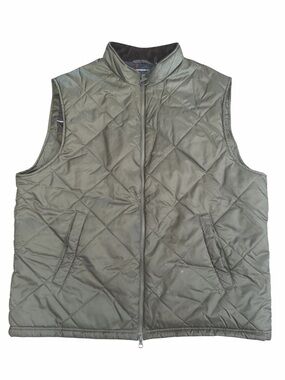 Barbour Fall Fashion Quilted Olive Green Men's Vest XXL